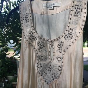 Forever 21 dressy sleeves blouse